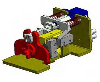 Per vp = (1000 000) mm è consiglibile instllre il pomello di sblocco dll stess prte del motore. fig. 46b Assemblre il pomello di sblocco sull stff lterle come indicto in fig.