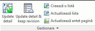 Finalizarea detaliilor Mai întâi deschideţi desenul pentru editare, cu ajutorul btonului Deschide din bara de acces rapid şi introduceţi apoi numele fişierului (de exemplu.