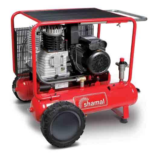 HEAVY DUTY LINE Compressori a pistoni serie Twin Tank Twin Tank piston compressors Nati per applicazioni speciali, sono comodi strumenti di lavoro, di semplice trasporto e