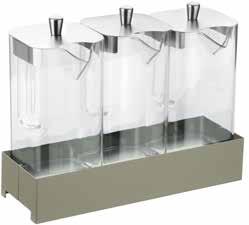 COMPOSIZIONE 1 PORTA BROCCHE h cm 7,5 Jug holder Porte-carafes Krughalter Porta-jarras Cod. 518A9818 SALVIA / sage Cod. 518B9818 BURRO / cream Cod. 518C9818 CAFFÈ / coffee Cod.