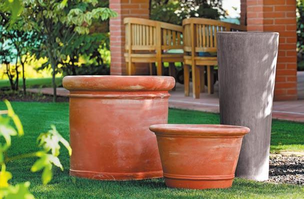 Terracotta Luxury Dalla linea Luxury una selezione della migliore produzione artigianale italiana anch essa realizzata in terra galestro. Prodotti fatti a mano in talia.