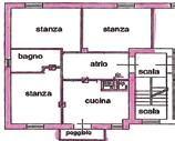 TA. c.e.d C067-3 stanze - 228.000 C. Buonarotti ultimo piano ristrutturato, ingresso, soggiorno, cucina, 3 stanze, bagno f., cantina, soffitta T.A. + eventuale garage.