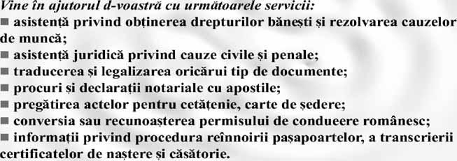 telefon. Trimite]i apoi o copie dup\ chitan]a de plat\ la redac]ie, specific=nd adresa unde vre]i s\ primi]i ziarul. Pentru mai multe informa]ii: email: distribuzione@etnomedia.org Tel.