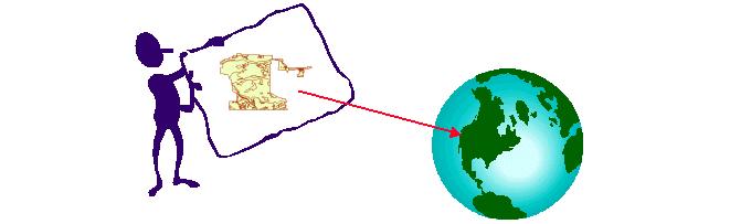 Georeferenziazione Georeferenziare significa determinare la posizione di un punto sulla superficie terrestre La posizione di un punto viene
