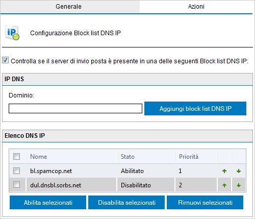 Schermata 74: Block list DNS IP 2.