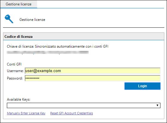 Opzione Porta Dominio\Utente e Password Digitare la porta LDAP da utilizzare per recuperare l'elenco di utenti da Active Directory. Per impostazione predefinita, LDAP utilizza la porta 389.