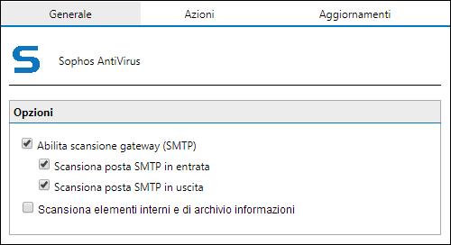 9. Per abilitare l aggiornamento automatico per il del motore selezionato, dalla scheda Aggiornamenti, selezionare Controlla automaticamente aggiornamenti. 10.