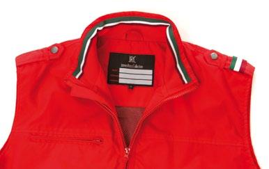 Viareggio waistcoat Jacket in polyamide soft shell nylon 92% polyester- taslon (not padded) Veste Gilet en polyamide soft shell