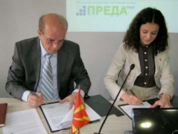 2011 година во Клуб на новинари, Скопје, организираше Промоција на новооснованата фондација ПРЕДА ПЛУС и Презентација на Повикот за изразување на интерес за Центрите за развој на планските региони во