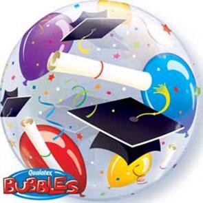 Pallone Bubbles 22" Funciful Flowers