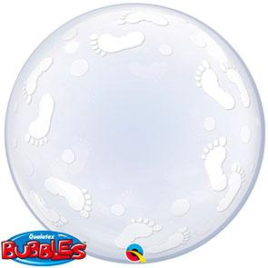 Footprints adatto anche per inserimento di  "Bubbleart10" Pallone Bubble Art 10"/25cm