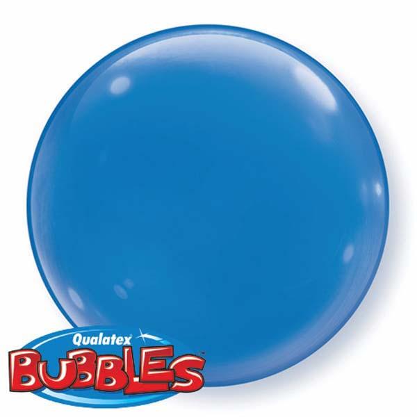 "21336bubbleblu" Bubbles 15" solid color Blu 6.