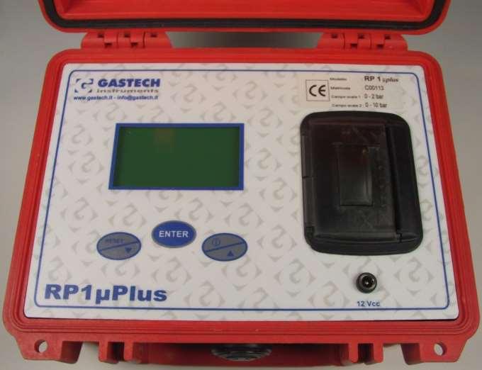 RP 1 Micro Plus Collaudo Impianti Reti Gas / Acqua www.gastech.