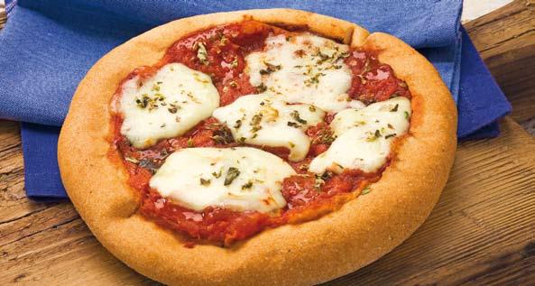 2 2 Pizzette Pizzette margherita margherita surgelate surgelate Kcal 225 K j 940 1 5 g 2 2,3 g 7 g Sale 0,8 g Pomodoro pelato, mozzarella: (latte, sale, caglio, correttore di acidità: acido citrico),