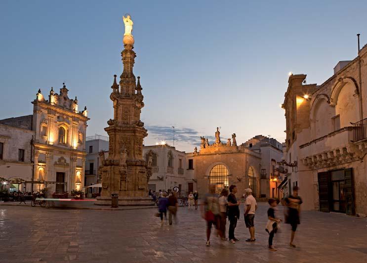 dell'immacolata, Mariensäule, Piazza