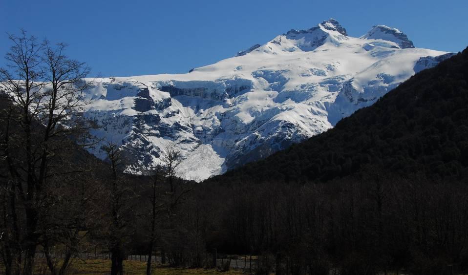 del Tronador 3478 m, visto da Pampa Linda.