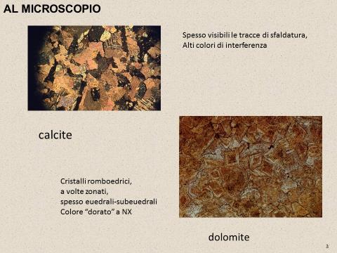 TESSITURA DELLE DOLOMIE Per quanto riguarda la tessitura, le dolomie hanno mosaici cristallini (tessitura cristallina) più o meno equidimensionali i cui