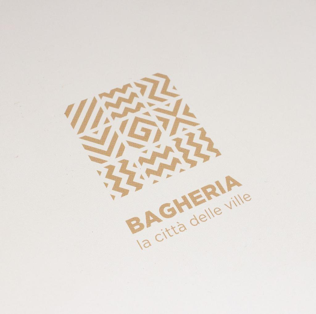 bagheria la città delle ville Progetto di identità visiva, grafica coordinata e grafica per la pubblica utilità, per la città di Bagheria (provincia di Palermo).