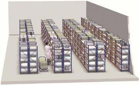 Unità di carico leggere Scaffalature per picking M7 Soluzione ottimale per lo stoccaggio manuale di