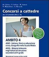 Scaricare Ambito 4 SCARICARE ISBN: 8838777012 Formati: PDF Peso: 11.