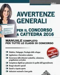 Scaricare Avvertenze generali per il concorso a cattedra 2016. Manuale completo per tutte le classi di concorso SCARICARE ISBN: 8891409413 Formati: PDF Peso: 22.