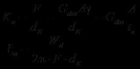 Convenzionalmente si definiscono: Rigidezza equivalente Ke (riferito a d = d E ) Coefficiente di smorzamento viscoso