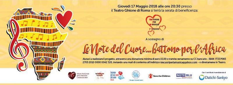 Cardiologi musicisti in concerto per il cuore dei bimbi africani Le note del cuore battono per l Africa, a Roma l evento musicale per donare elettrocardiografi e strumenti musicali ai bambini della