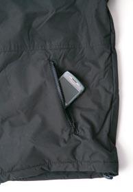 pile Tasca interna portafoglio con zip M - L - XL - XXL 10 pcs giubbotti Fodera Lining Impermeabile Waterproof
