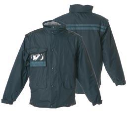 Jacket in ripstop with detachable sleeves Veste en ripstop avec