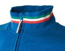Italia - Fondo in maglia elasticizzato - Nastro di rinforzo al collo Sweater