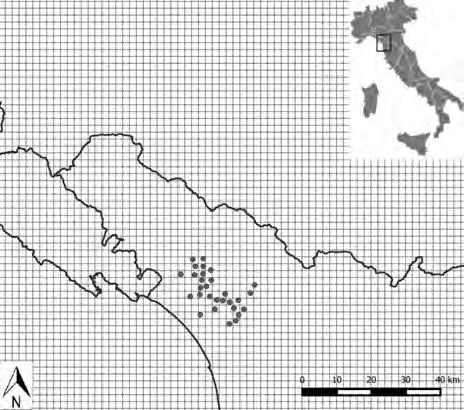 206 ROMA-MARZIO et al. il 2015, osservazioni personali ritenute attendibili e inserite all interno del progetto Wikiplantbase #Toscana (PERUZZI, BEDINI, 2015).