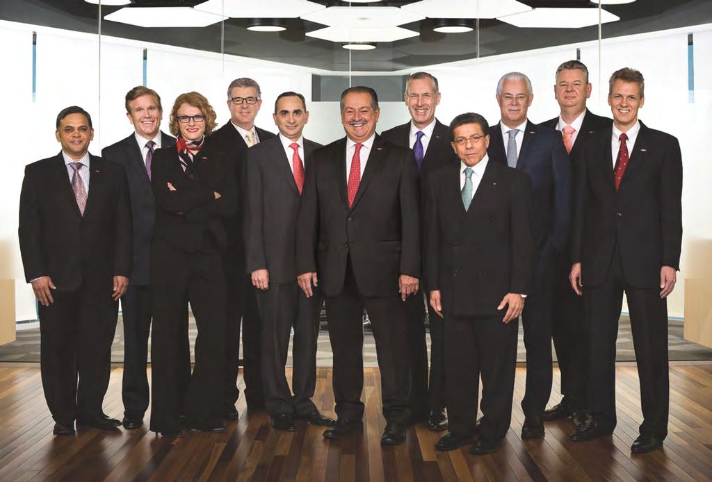 Executive Leadership Council Da sinistra a destra: A.N.