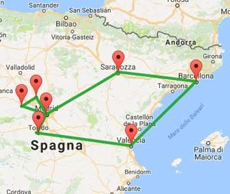 Tour Barcellona, Valencia e Madrid: il Triangolo d Oro (da Barcellona) in breve.