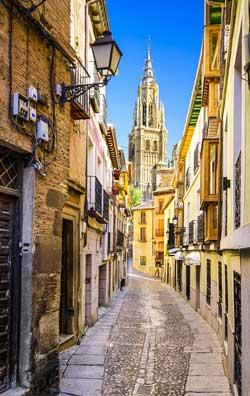 4 giorno giovedì o mercoledì VALENCIA / TOLEDO / MADRID km 445 prima colazione cena Prima colazione a partenza per Toledo, antica capitale della Spagna.