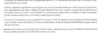 che continua a realizzare gli obiettivi che si sono posti fin dall inizio, come anche la costruzione di altre opere e scuole in altre località, dove le persone