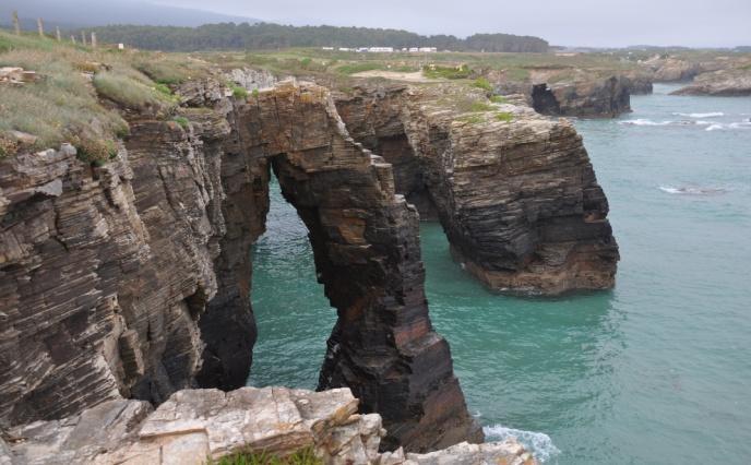 09/-03-2018 Foz-Cudillero (E) Andiamo a vedere la bellissima Playa de Las Catedrales parcheggiando nel sito e poi