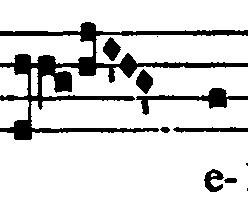 30 I tre primi Kyrie eleison Nella prima serie (i tre primi Kyrie) essa incomincia da una nota piuttosto alta, il sol, e dopo un breve indugio sul si (virga) si stabilisce sul la che diventa la