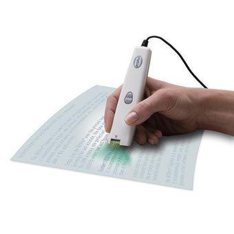 Scanner a penna IRIS pen Sito web: http://.anastasis.it/[...] Prezzo: 110,00 E' uno scanner manuale portatile a forma di penna che acquisisce il testo scorrendo sulla carta.