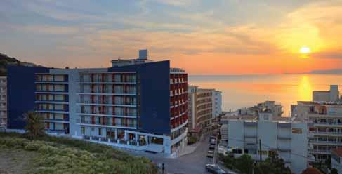 Rodos semiramis city hotel 4* grčka rodos Trendovski dizajn u blizini centra grada Rodosa Položaj: u blizni mjesta Rodos, 100 m od plaže Psaropoula, 80 m od autobusne