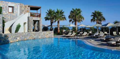 grčka kreta Malia hotel ikaros beach resort & spa 5* Elegancija, romantika i izvrsna kulinarska umijeća, za prekrasne uspomene Položaj: na plaži; udaljen oko 1 km od ljetovališta Malia, 33 km od