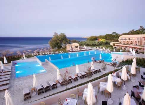 Tsilivi hotel atlantica eleon grand resort & spa 5* family hotel grčka zakintos Obiteljske sobe s bazenom Jedinstven večernji ambijent uz bazen Vodeni park za djecu Atlasova ocjena: 5* K A J E B T Na