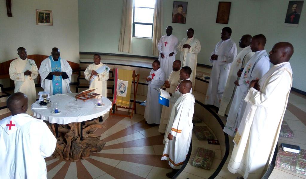 Kariuki, padre David Opondo, padre Kizito Omari, padre Fredrick Mukabana, padre Patrick Makau, padre Thomas Makori, Diacono Godffrey Wanyelo, Diacono Josephat Okemwa, fratel Thomas Munyao,