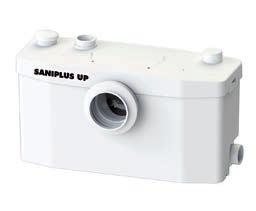 469,000 SANIPLUS UP 0005693 SANIPLUS UP Trituratore potente per un bagno completo: WC - lavabo - doccia - bidet Prestazioni: 100 metri