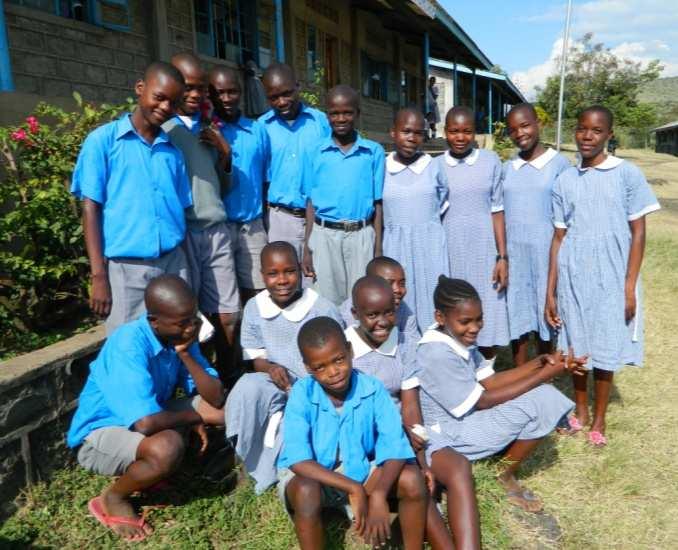 5Ottobre Il coordinatore del programma Dala Kiye, George Anyanga e Ornella hanno visitato i bambini della scuola primaria Our Lady of Orore che sono sostenuti