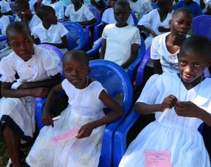 21Ottobre I bambini del Dala Kiye insieme allo staff hanno partecipato alla Messa presieduta