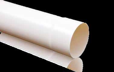 Ivory Tubo in PVC rigido, bicchiere ad incollaggio, colore avorio Applicazione: ventilazione e scarico acque pluviali fredde IVORY è il tubo in PVC per scarichi pluviali che assicura il miglior