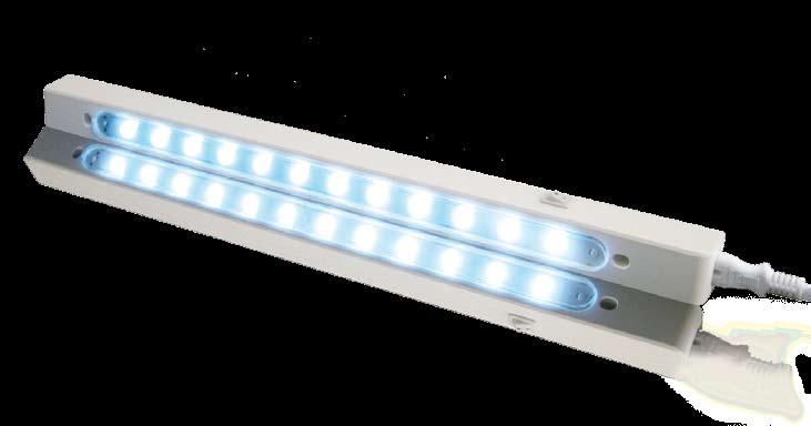 General description Descrizione generale LED lamps Lampade a LED The LED lamps are suitable for the lighting of enclosures and cabinets as an alternative of the traditional fluorescent tubes.