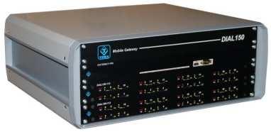 DIAL-150 Gateway GSM-UMTS ISDN PRI E1 e VoIP per Accesso Primario ISDN, Rack 19", Combiner per antenna integrato.