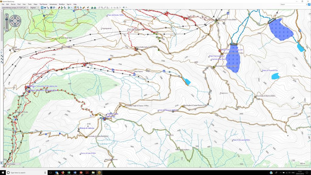 Le mappe topografiche