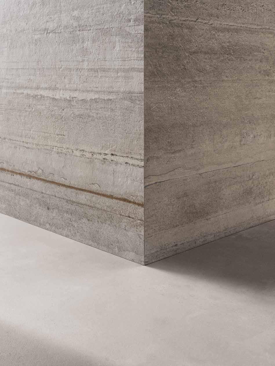 METAL FORM BASE è il progetto di ABK dedicato alle molteplici forme espressive del cemento, definito da tre diverse superfici che si muovono all interno di un moodboard ricercato e industrial.
